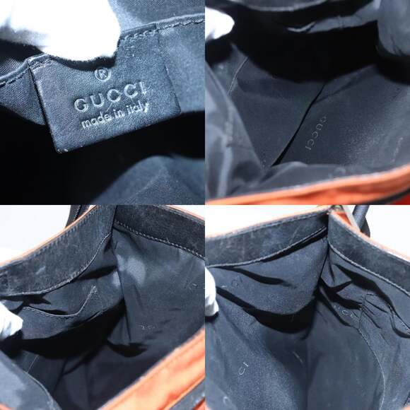 GUCCI Shoulder Bag Nylon Orange 019 019 - Picture 12 of 13